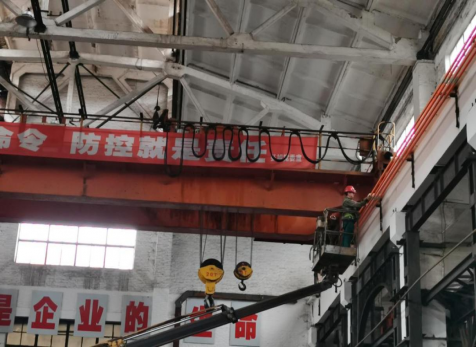 弘旭公司對特種設(shè)備進行安全隱患整改